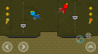 Red and Blue Stickman : Animation Parkour screenshot 16
