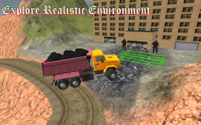 Offroad Coal Transport Truck Driver Game 2020 screenshot 2