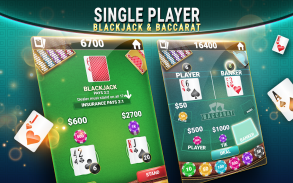 Blackjack & Baccarat Card Game screenshot 11