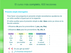 Wlingua: Aprende inglés screenshot 11