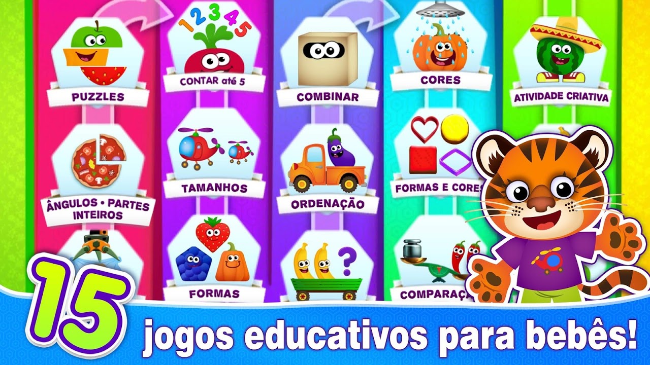 Jogos de aprendizagem Jogos educativos de crianças - Baixar APK