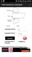 Tube Expansion Calculator screenshot 3