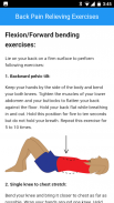 Back Pain Relieving Exercises screenshot 5