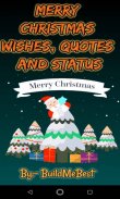 Merry Christmas Wishes, Xmas Quotes Status Message screenshot 2