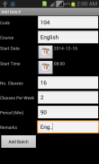 Class Scheduler screenshot 0