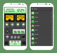 Peluncur Radio 2018 - Theme Launcher Gratis screenshot 1