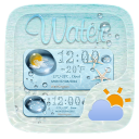 Water GO Weather Widget Theme