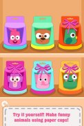 Paper Cup Animals screenshot 5