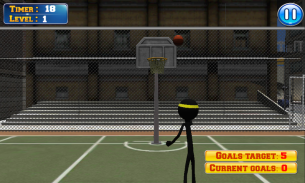 Basketball with Stickman screenshot 5