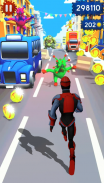 Super Running Hero : Spider Runner screenshot 2