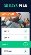 30 Day Fitness Challenge - Workout at Home screenshot 0