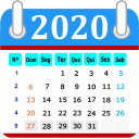 Calendário Português 2020- Feriados. Icon