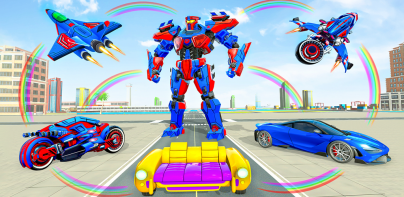 Robot Transform War Car Games