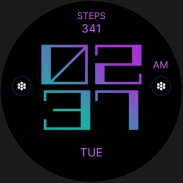 Cold Tech Watch Face screenshot 4