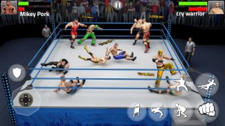 Tag team wrestling 2019: Cage death fighting Stars screenshot 26