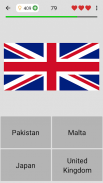 Dünyadaki tüm ülkelerin bayrakları Coğrafi yarışma screenshot 3