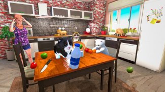 Virtual Cat Simulator – 3D Kitten Simulation screenshot 1