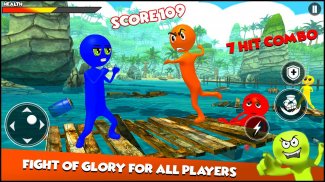 Super Hero Stickman Fight Game screenshot 2