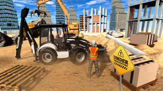 JCB 3D City Road Construction screenshot 1