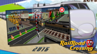 RailRoad Crossing 🚅 Train Simulator Game screenshot 5