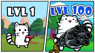 One Gun: Battle Cat Offline Fighting Game screenshot 0