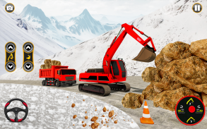 Snow Excavator Simulator 3D screenshot 0