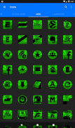 Green and Black Icon Pack Free screenshot 11