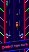 Twin Car Race - Free offline car game screenshot 0