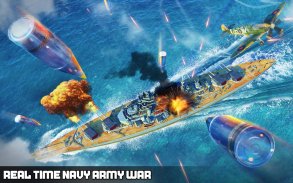 US Navy battle of ship attack : Navy Army war Game screenshot 9
