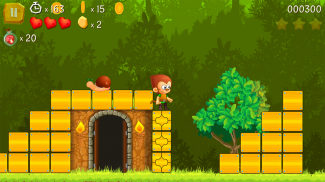 Super Kong Jump - Monkey Bros & Banana Forest Tale screenshot 0