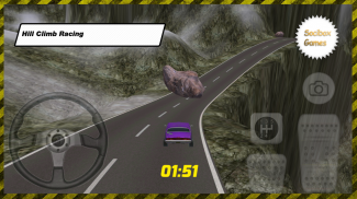 Rocky Purple Hill Climb Racing screenshot 1