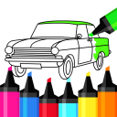 Cars Coloring Book for Kids