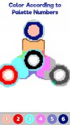 Fidget Spinner Pixel Art Color screenshot 4