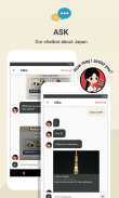 JAPAN Trip Navigator -travel guide, chat screenshot 3