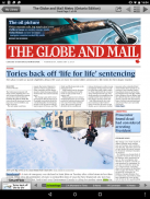 The Globe and Mail’s Globe2Go screenshot 9