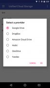 Unified Cloud Storage screenshot 1