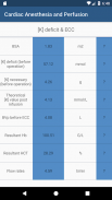 Cardiac Anesthesia and Perfusion Calculator screenshot 4