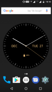 Golden Clock Live Wallpaper screenshot 0