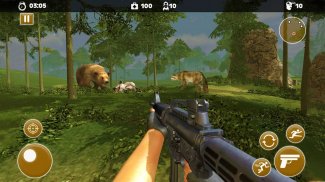 caça de animais de urso screenshot 8