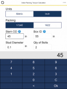 Valve Torque Calculator screenshot 0