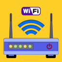 tetapan penghala: Tetapan kata laluan WiFi Icon