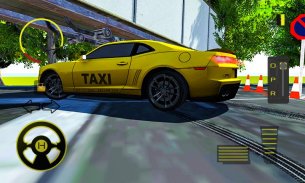 शहर टैक्सी चालक 2018: कार ड्राइविंग सिम्युलेटर खेल screenshot 1