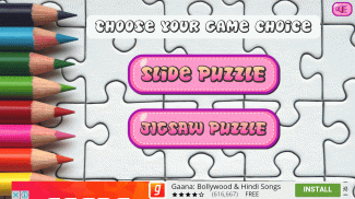 Slide and Jigsaw Puzzles Free screenshot 0