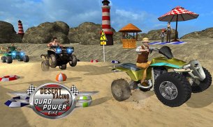 Desert Racing Quad Power Bike screenshot 0