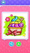 Glitter Ice Cream Coloring screenshot 7