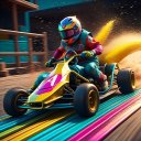 Go Kart Ramp Car Stunt Games Icon