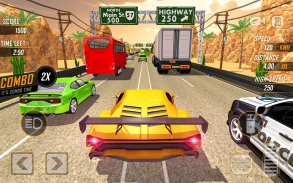 Racing in Highway Car 2018: City Traffic Top Racer screenshot 7
