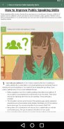 Public Speaking -Tips To Improve Public Speaking screenshot 1