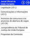 Jornal Oficial da UE Português screenshot 0