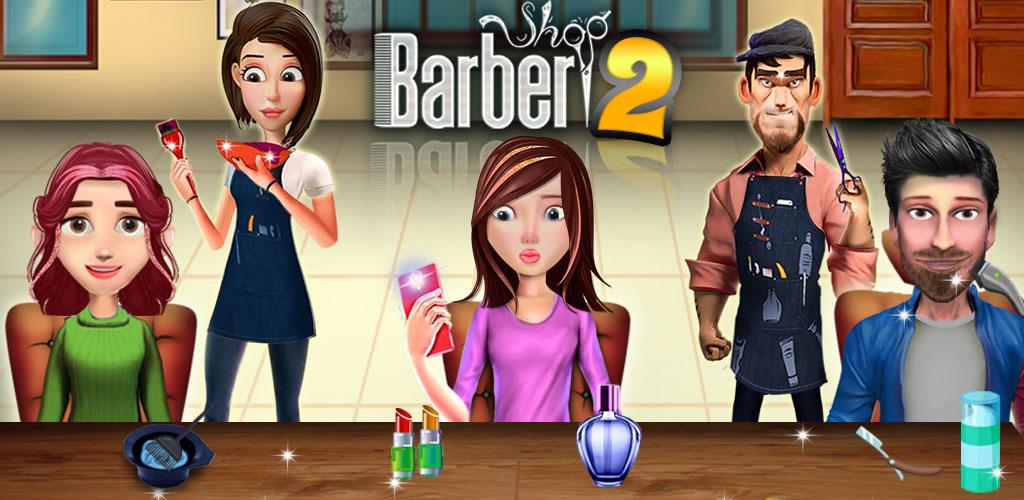 Barber shop hair salon crazy hair cutting games 3D MOD APK v29